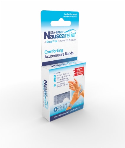 Sea-Band® Nausea Relief Comforting Acupressure Bands Perspective: left