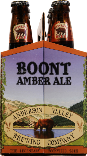 Anderson Valley Boont Amber Ale Perspective: left