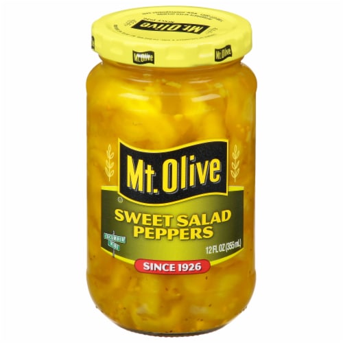 Mt Olive Sweet Salad Peppers Perspective: left