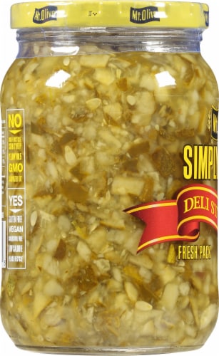 Mt. Olive Simply Relish Deli Style Dill Perspective: left