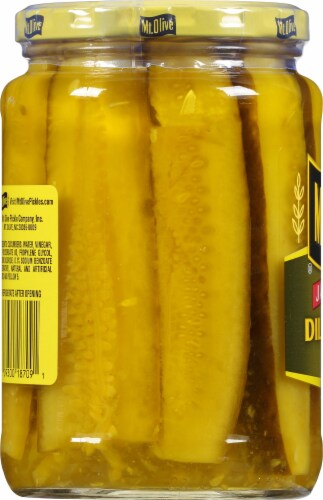 Mt. Olive Jalapeno Dill Spears Perspective: left