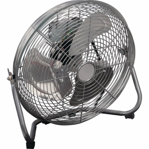 14 In. 3-Speed 2450 CFM High Velocity Fan FE-35TDO(01) Perspective: left