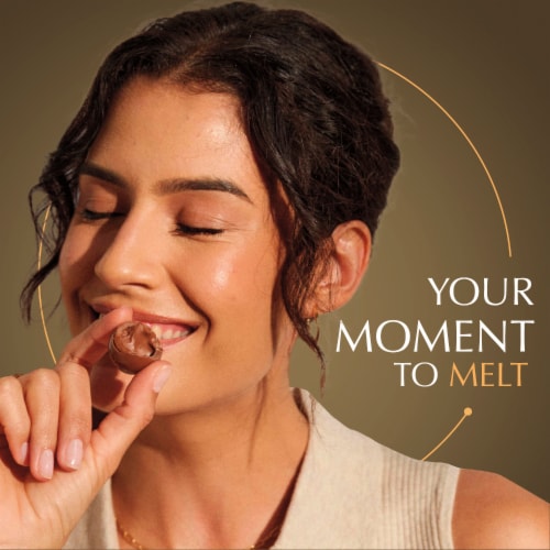 Lindt LINDOR Assorted Chocolate Candy Truffles Perspective: left