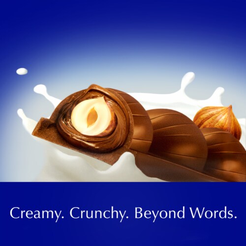 Lindt CLASSIC RECIPE Whole Hazelnut Milk Chocolate Candy Stick Perspective: left