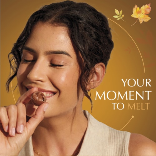 Lindt Lindor Limited Edition Harvest Edition Milk Chocolate Truffles Perspective: left