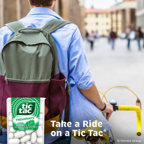 Tic Tac Freshmint Breath Mints, On-The-Go Refreshment, 1.7 oz Perspective: left