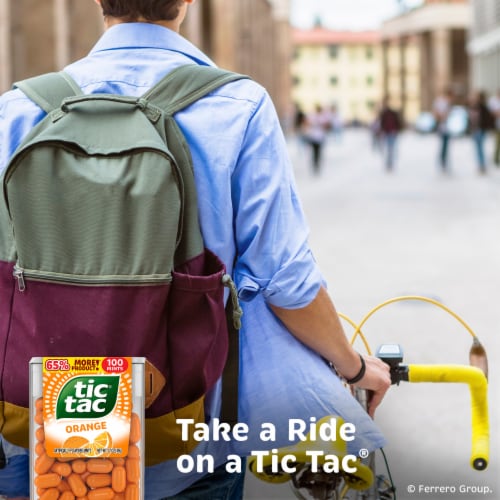 Tic Tac Orange Mints, On-The-Go Refreshment, 1.7 oz Perspective: left