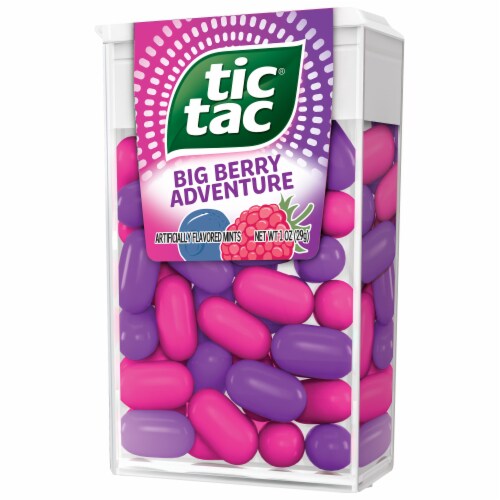 Tic Tac Berry Flavored Mints Perspective: left
