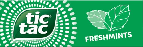 Tic Tac Freshmints Flavored Mints Perspective: left