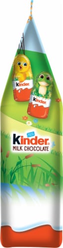 KinderÂ® Happy Smooth and Creamy Chocolate Easter Candy Perspective: left