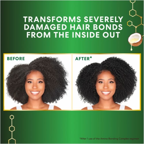 Palmer's® Coconut Oil Formula® Amino Bonding Complex Pack Perspective: left