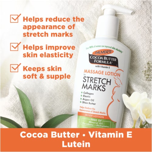Palmer's® Stretch Marks Massage Lotion Perspective: left