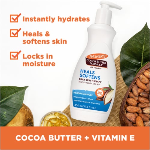 Palmer's® Cocoa Butter Formula® Daily Skin Therapy Body Lotion Perspective: left