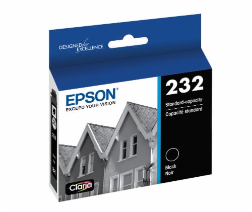 Epson T232 Black Ink Cartridge Perspective: left