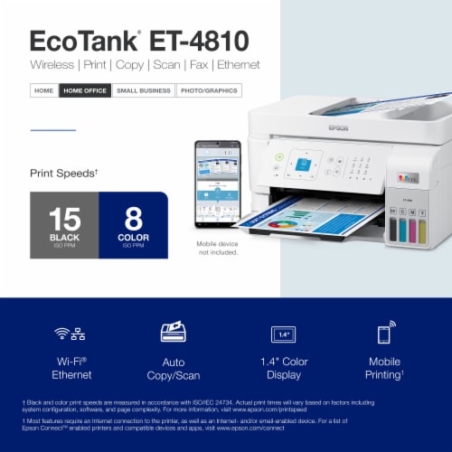 New EcoTank Supertank Printers from Epson