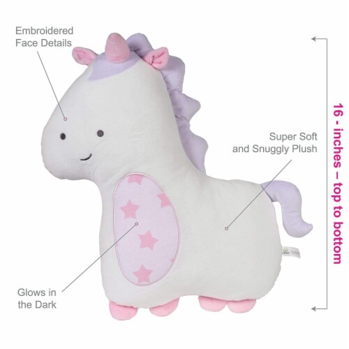 Unicorn glowing pillow cheap