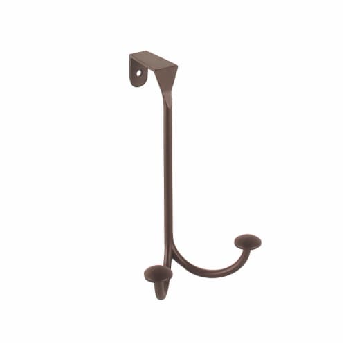 Stratford Over the Door Double Hook - Bronze Perspective: left