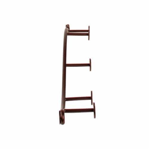 Spectrum Sweep Wall Mount 5-Hook Rack - Bronze Perspective: left