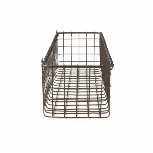 Spectrum Vintage Wall Mount Tray - Gray Perspective: left