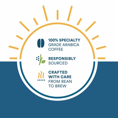 Cameron's Organic French Roast Rounded & Smooth Dark Roast Whole Bean Coffee Perspective: left