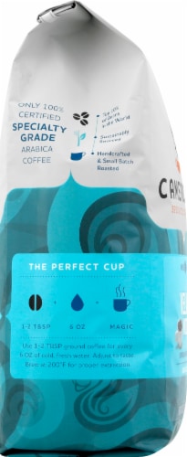 Cameron's Velvet Moon Espresso-Like Richness Dark Roast Whole Bean Coffee Perspective: left
