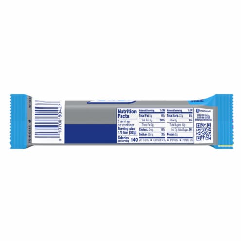 ZERO White Fudge Caramel Peanut Almond Nougat King Size Candy Bar Perspective: left
