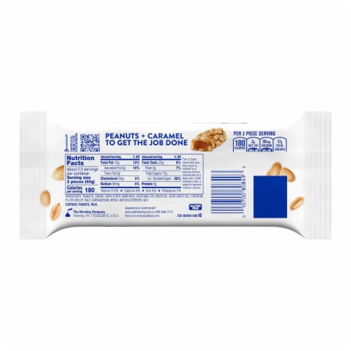 PAYDAY Peanut Caramel Snack Size Candy Bars Perspective: left