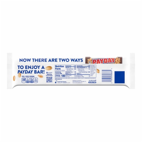 PAYDAY Peanut Caramel Snack Size Candy Bars Perspective: left
