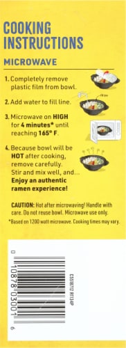 Ling Ling Tonkotsu Chicken Tokyo Style Ramen Frozen Meal Perspective: left