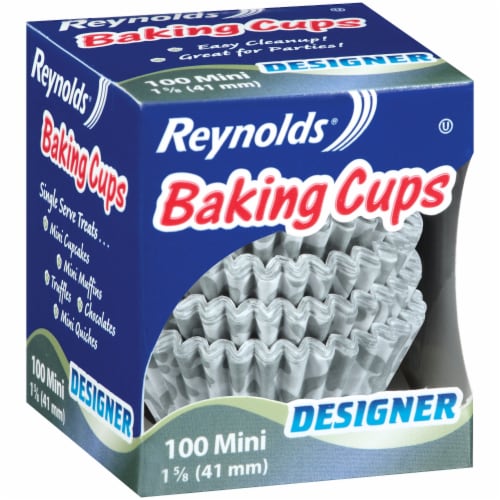 Reynolds Designer Mini Paper Baking Cups Perspective: left
