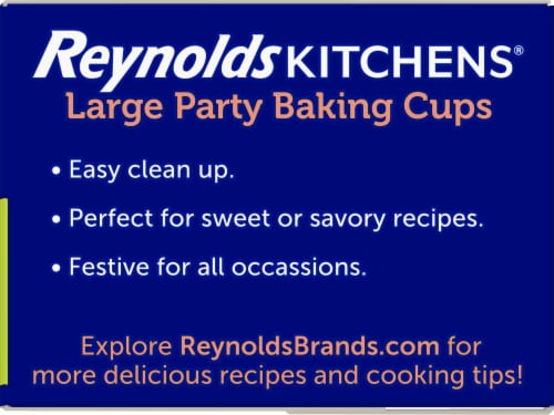 Reynolds Party Baking Cups Perspective: left