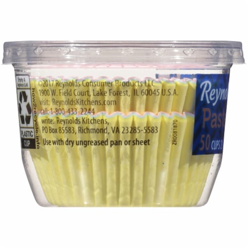 Reynolds Pastels Paper Baking Cups Perspective: left