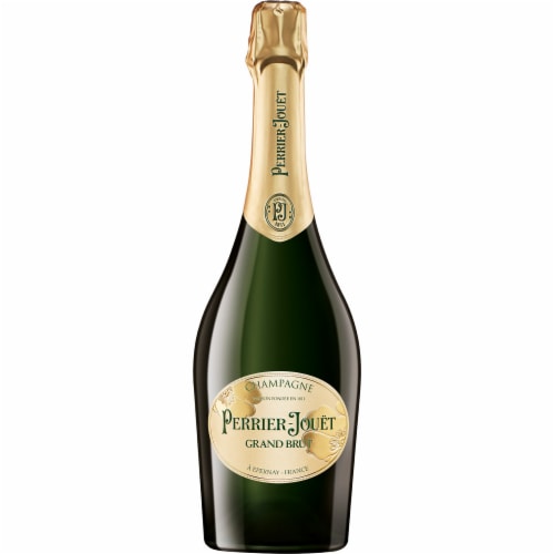 Perrier Jouet Grand Brut Champagne France Sparkling Wine Perspective: left