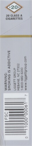 Montego Menthol Gold 100s Cigarettes Perspective: left