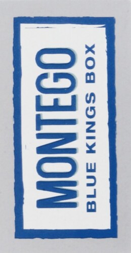Montego Blue Kings Box Cigarettes Perspective: left