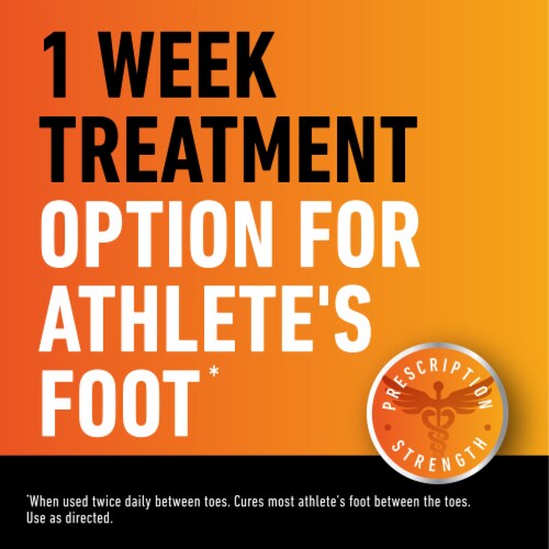 Lotrimin Ultra® Prescription Strength 1 Week Athlete's Foot Cream Treatment Perspective: left