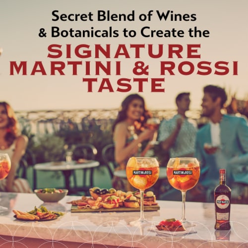 MARTINI & ROSSI® Rosso Vermouth Cocktail Mixer Perspective: left