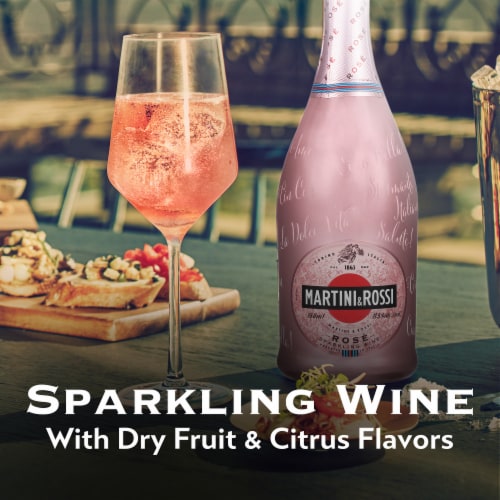 Martini & Rossi Rose Italian Sparkling Wine Perspective: left