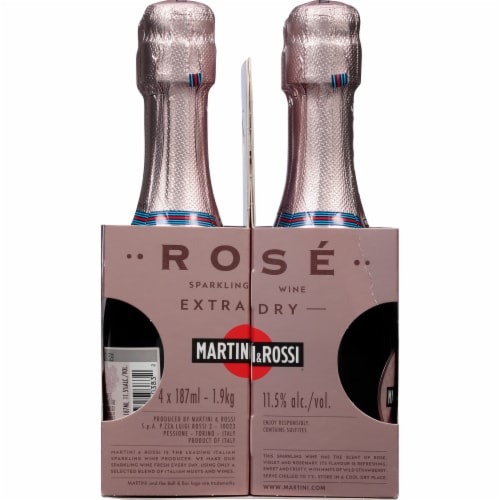 Martini & Rossi® Rose Sparkling Wine Perspective: left