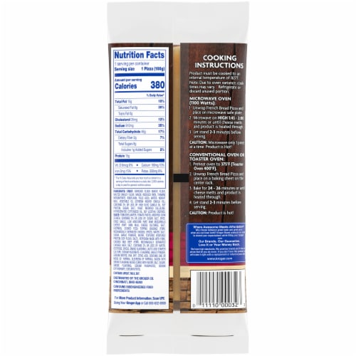 Kroger® Three Meat French Bread Pizza Perspective: left