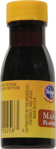 Kroger® Imitation Maple Flavor Perspective: left