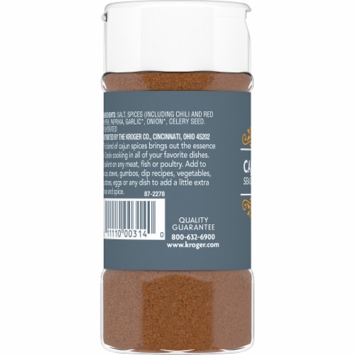 Kroger® Cajun Seasoning Perspective: left