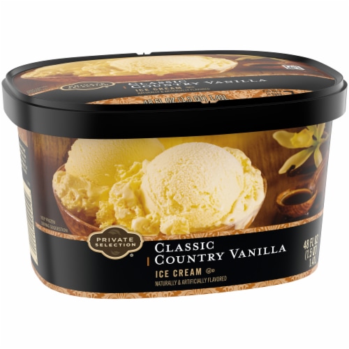 Private Selection® Classic Country Vanilla Ice Cream Perspective: left