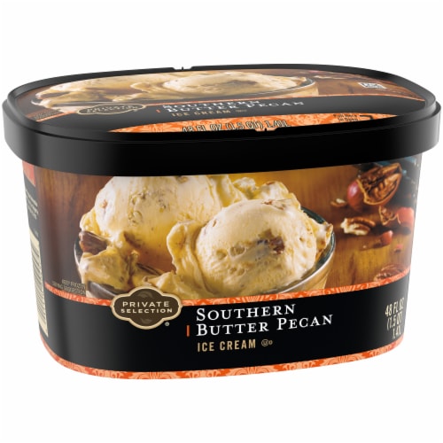 Private Selection® Southern Butter Pecan Ice Cream Tub Perspective: left