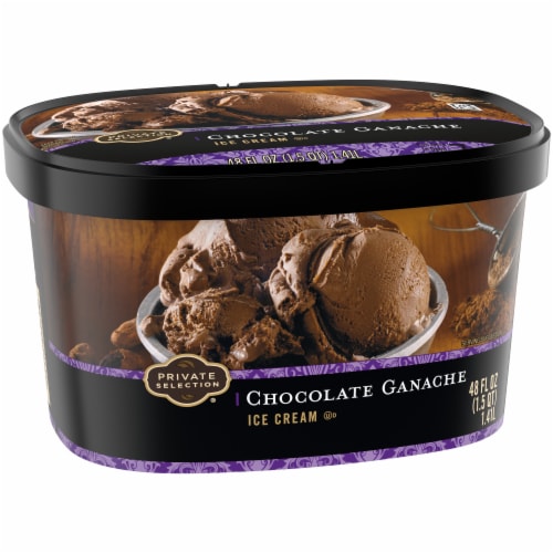 Private Selection® Chocolate Ganache Ice Cream Tub Perspective: left