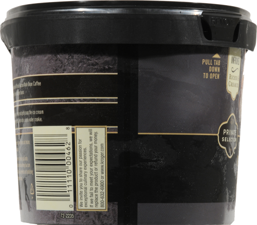 Private Selection™ Triple Peanut Butter Ice Cream Tub Perspective: left