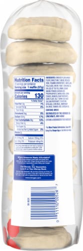 Kroger® Original English Muffins Perspective: left