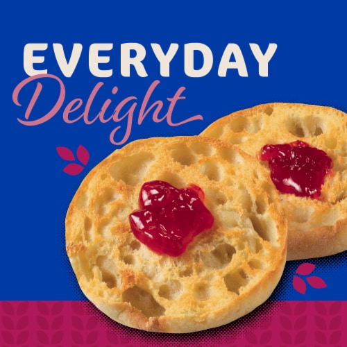 Kroger® Sourdough English Muffins Perspective: left