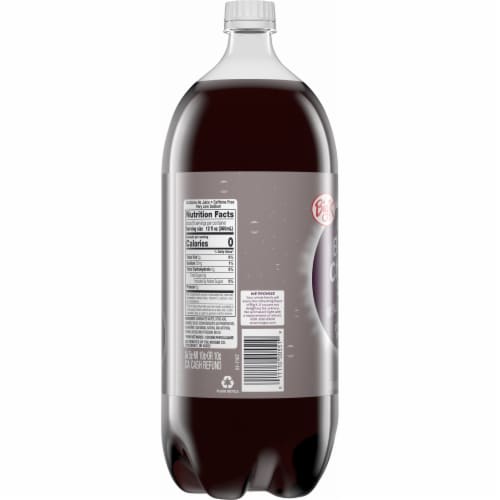 Kroger Big K® Diet Black Cherry Soda Perspective: left
