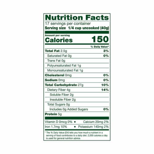 Simple Truth Organic® 100% Whole Grain Steel Cut Oats Perspective: left